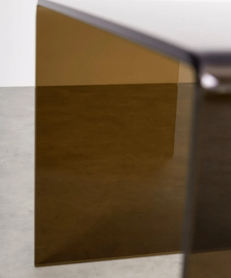 Mesa de Cristal Templado Jolene (63x50 cm)