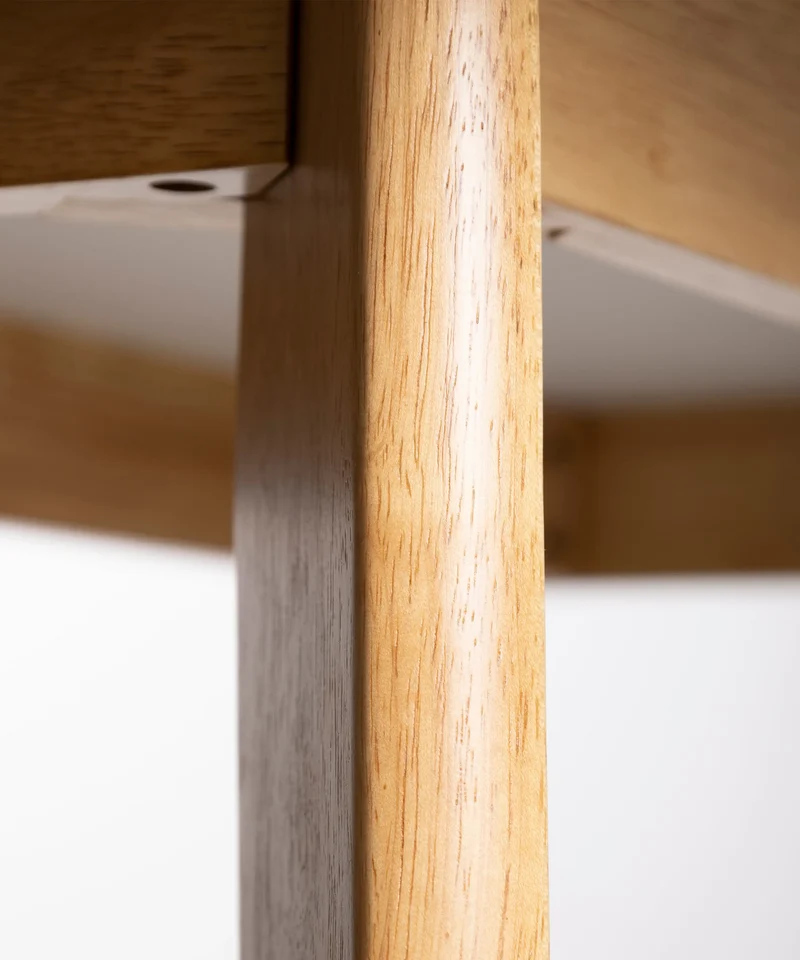 Mesa de Comedor Ovalada en Madera Elia (150 x 90 cm)