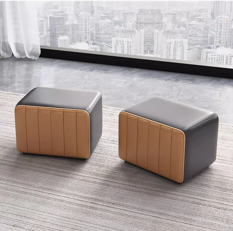 Table basse de table relevable moderne avec 4 tabourets