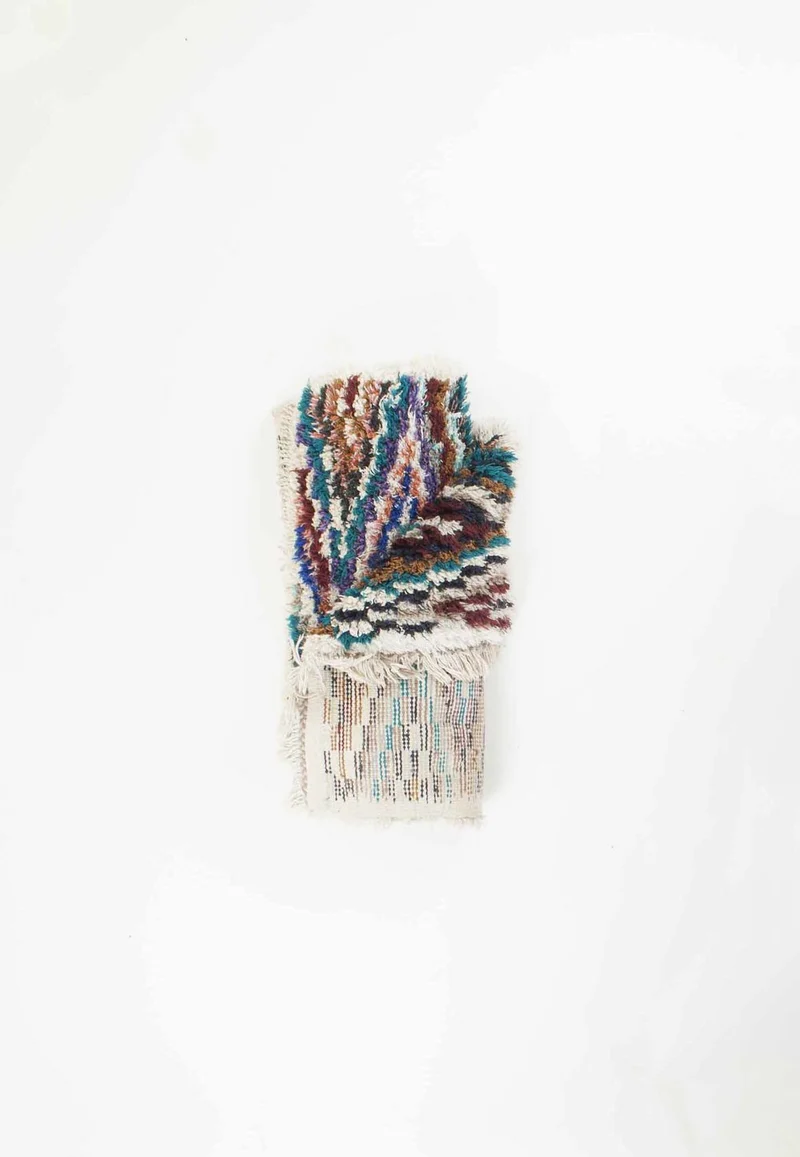 Tapis vintage boucherouite