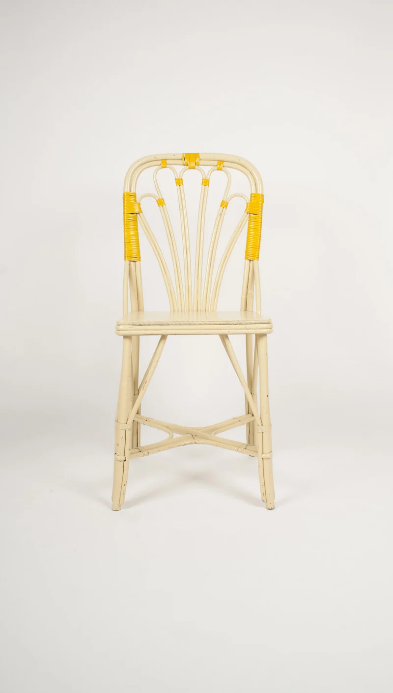 Chaises vintage bistrot parisien