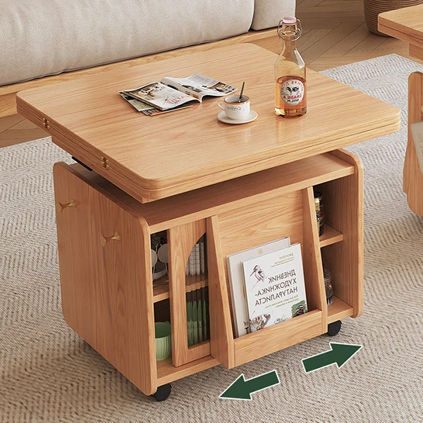 Table basse mobile et relevable