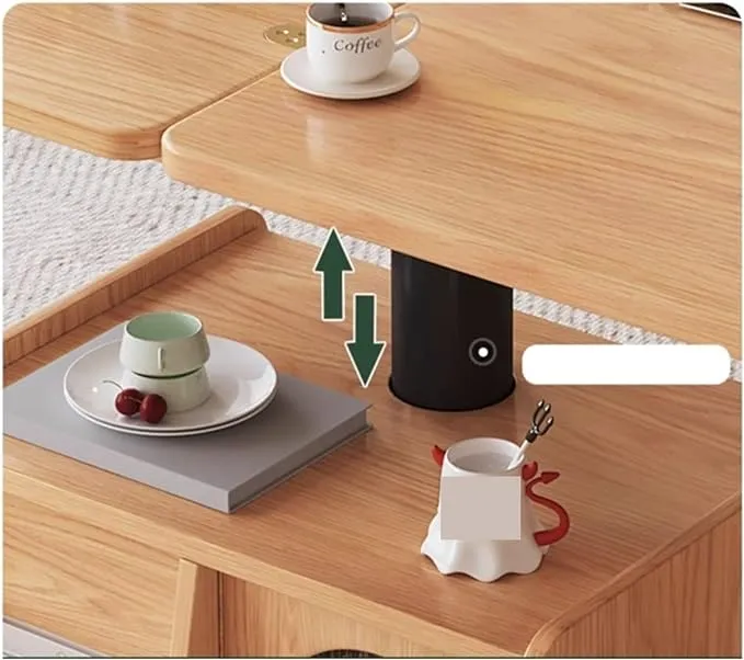 Table basse mobile et relevable