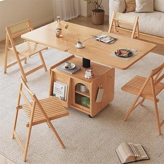 Table basse mobile et relevable