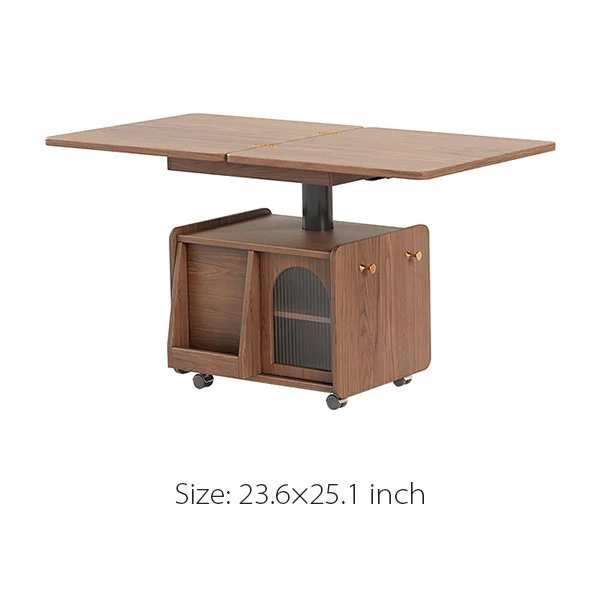 Table basse mobile et relevable