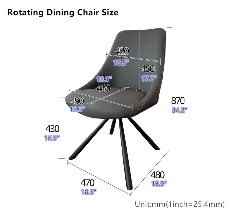 Table de salle à manger ronde extensible rotative avec plateau en dalle de roche