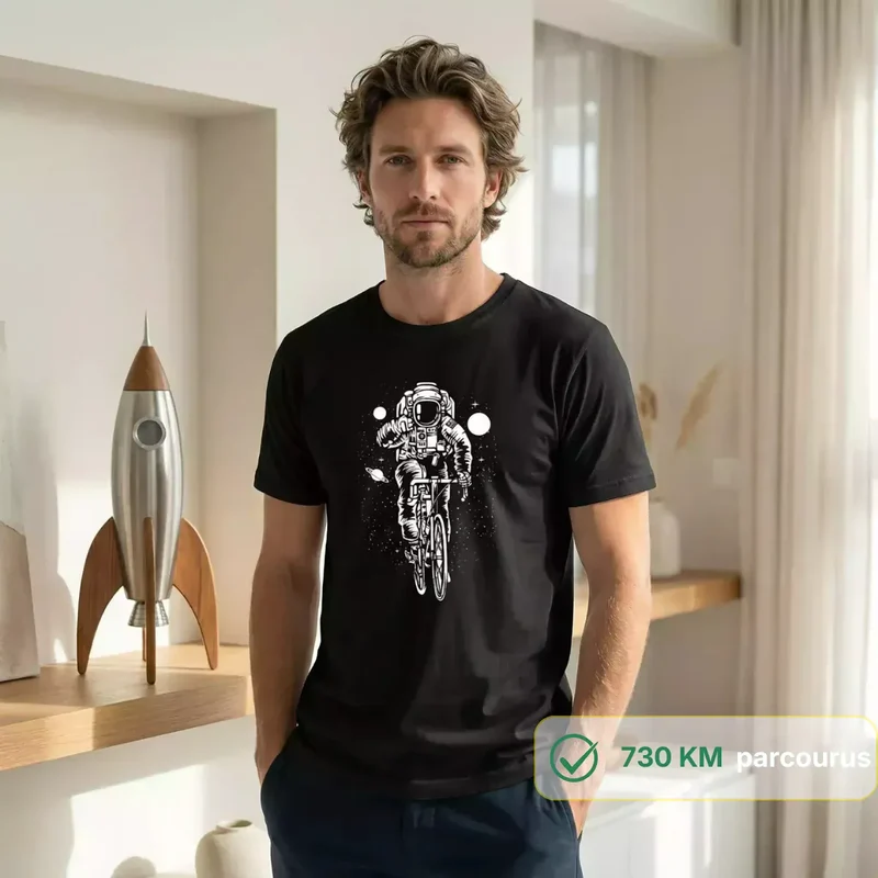 T Shirt Homme noir | Astronaute