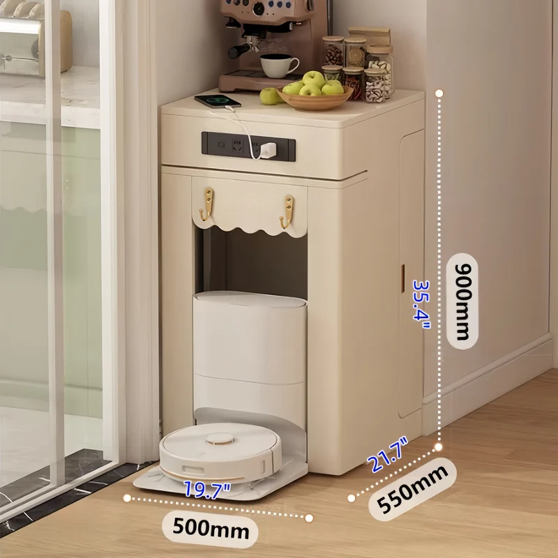Mini table console extensible conçue pour gagner de l'espace pour les appartements et les pièces compactes