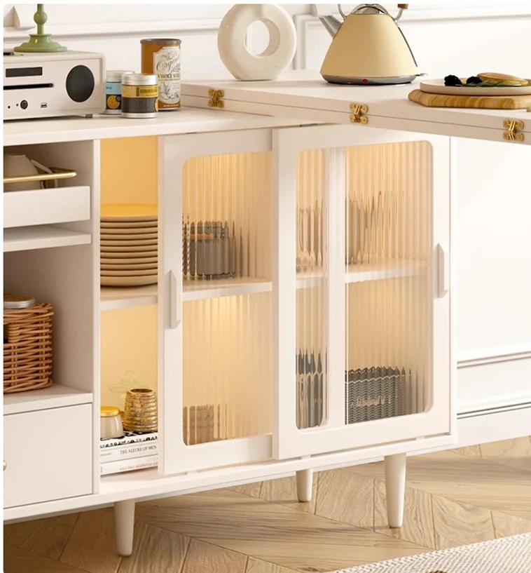 Table à manger extensible et pliable avec buffet