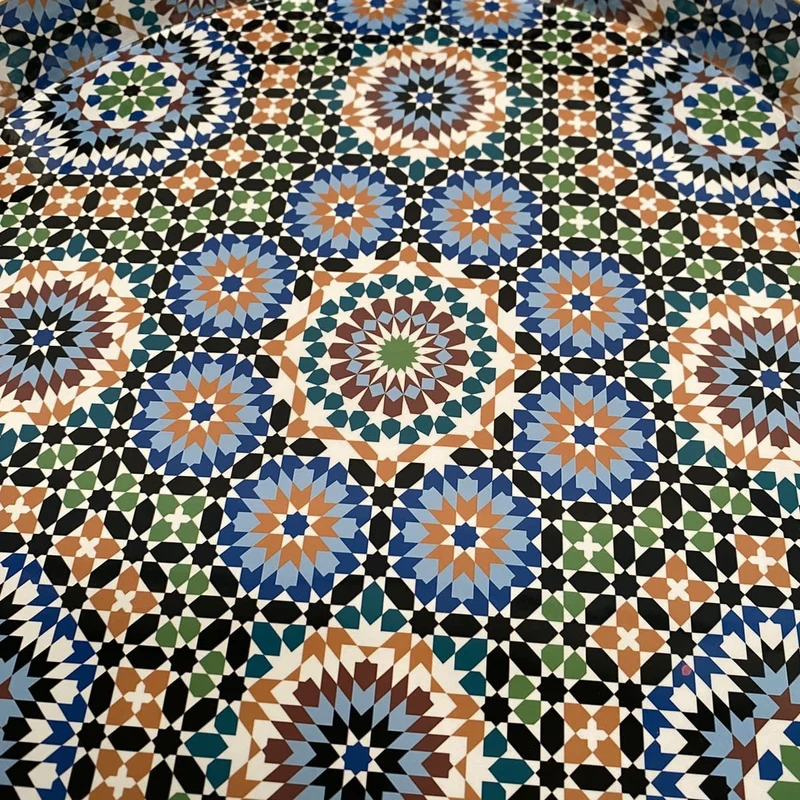 Table basse d'appoint marocaine Al-Andalus