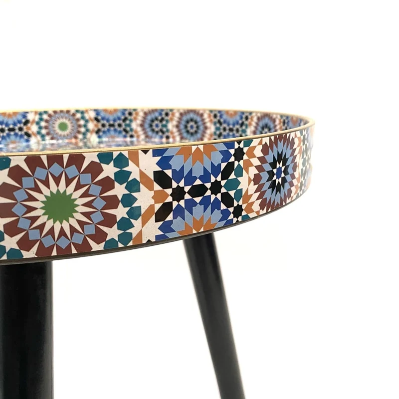 Table basse d'appoint marocaine Al-Andalus