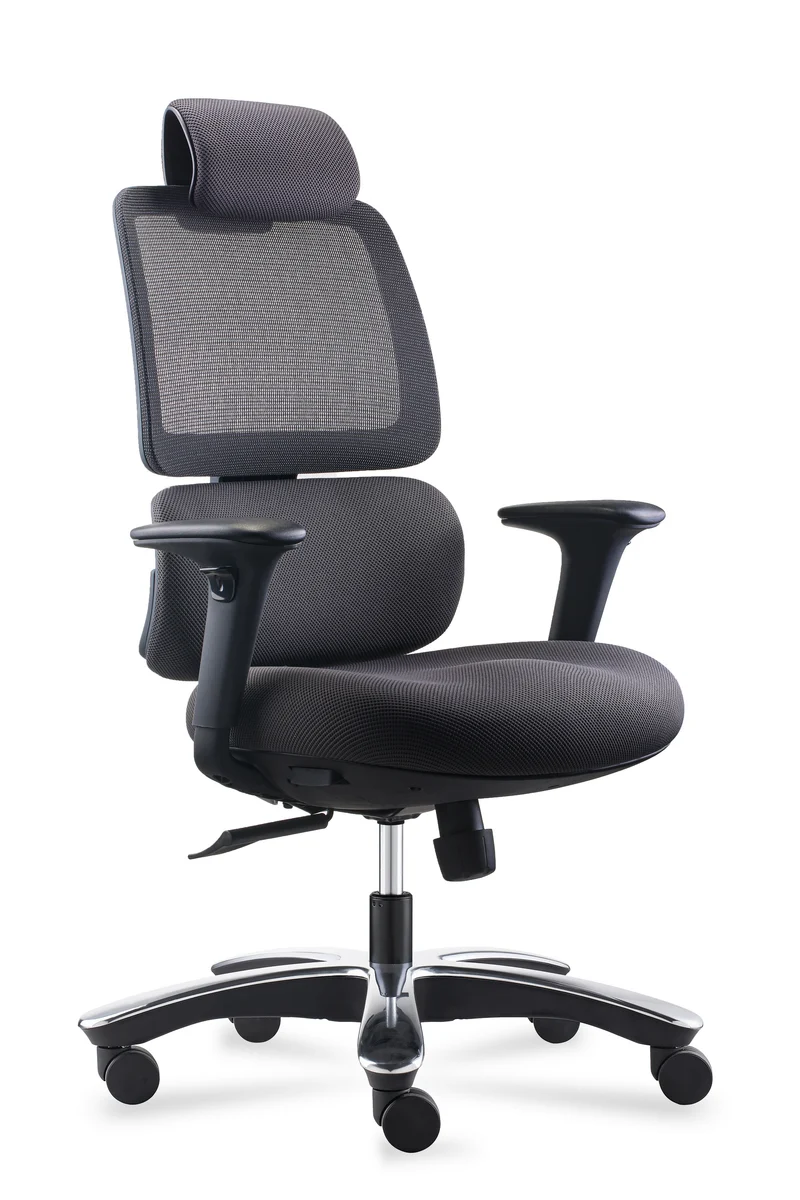 Fauteuil ergonomique XXL Ursa - Usage intensif 24H (180 kg)