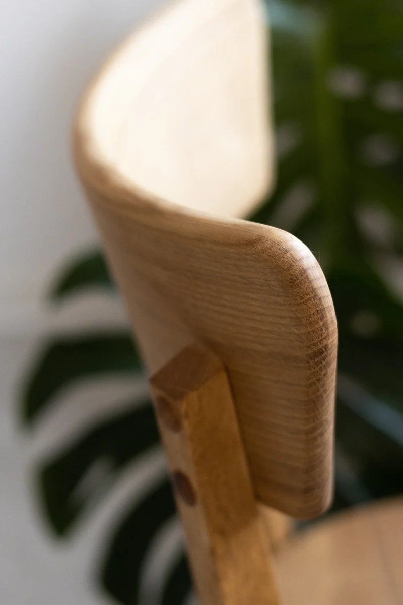 Chaise de salle à manger en bois massif de chêne Diana – Lot de 2 ou 4 chaises - NordicStory