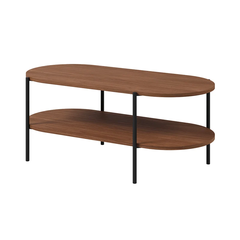 Table basse Canopée Bois foncé