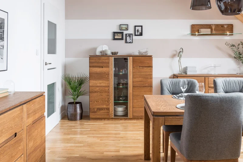 Buffet en bois de chêne Monténégro 47 - LoftStory