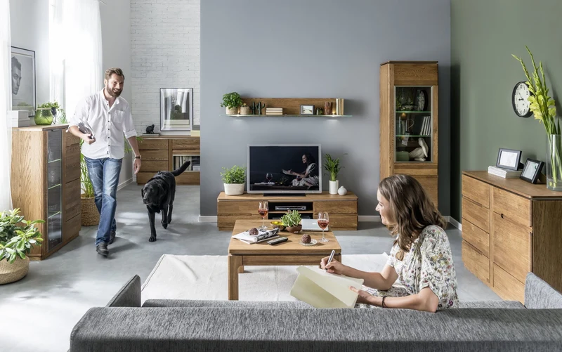 Buffet en bois de chêne Monténégro 47 - LoftStory