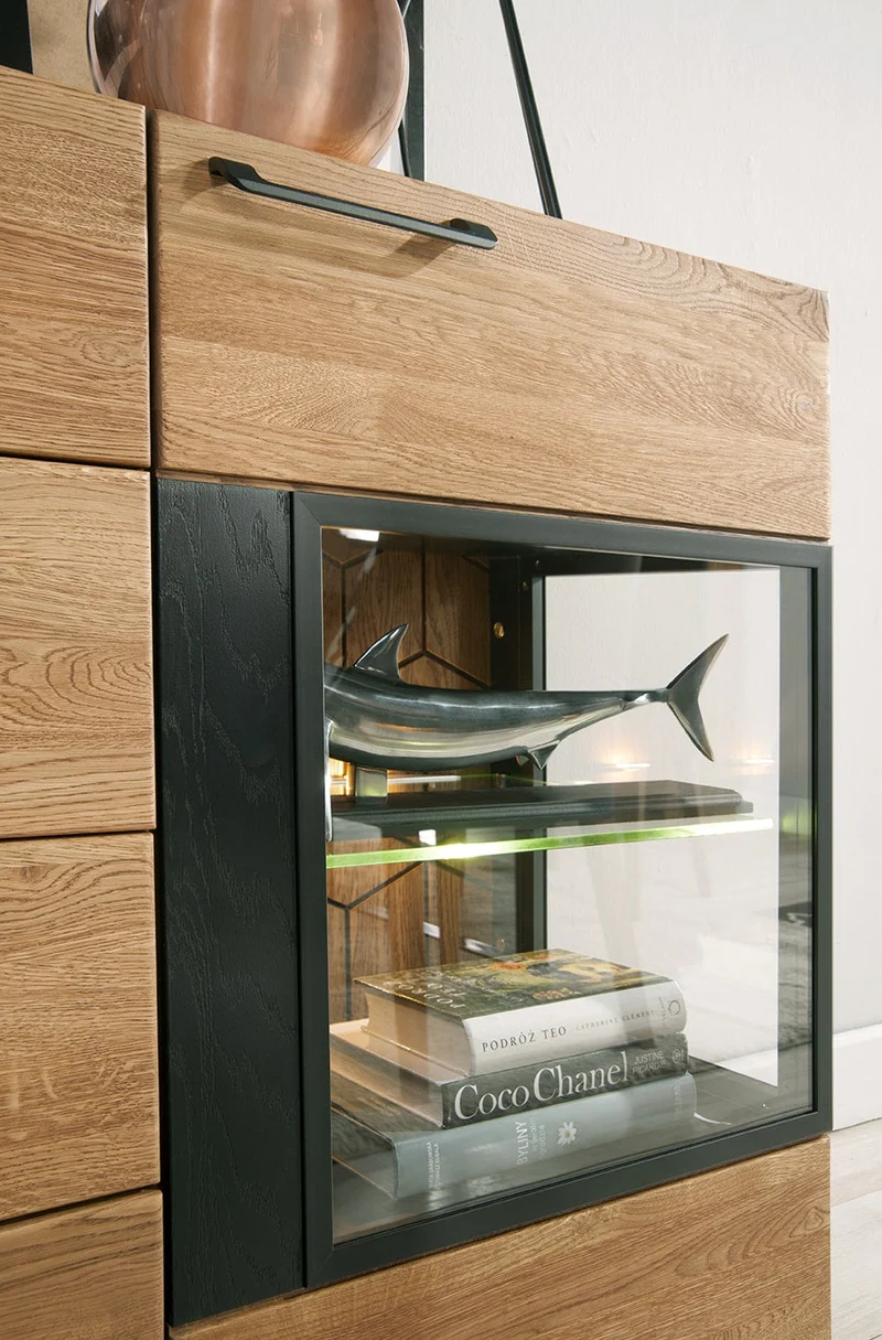 Buffet en bois de chêne Mozaik 47 - LoftStory