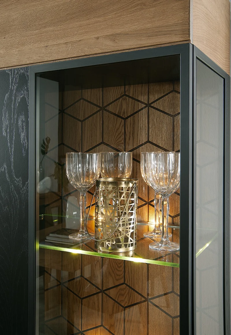 Buffet en bois de chêne Mozaik 47 - LoftStory