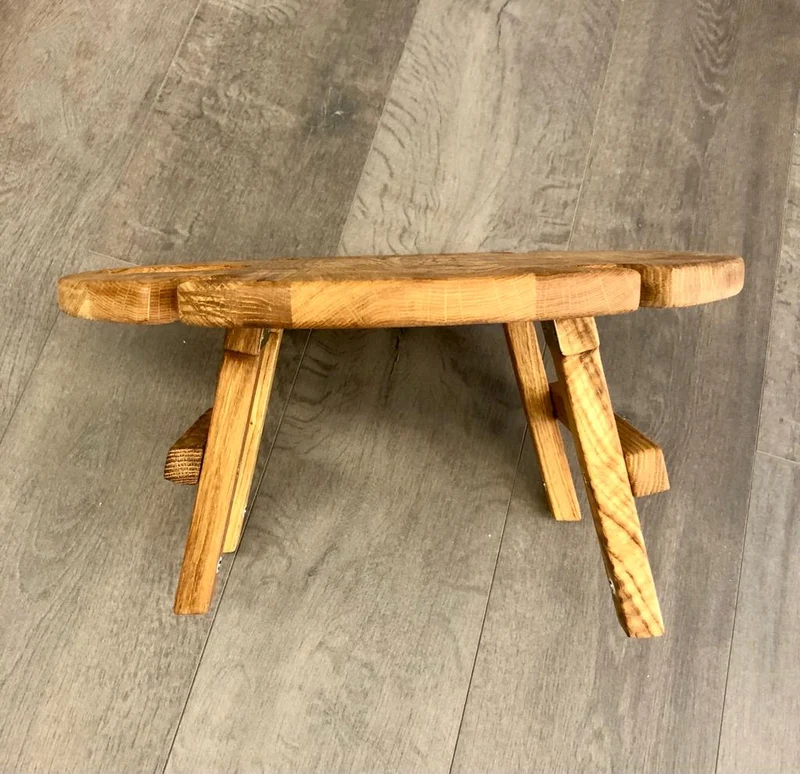 Table à vin pliante en chêne massif Merci - NordicStory