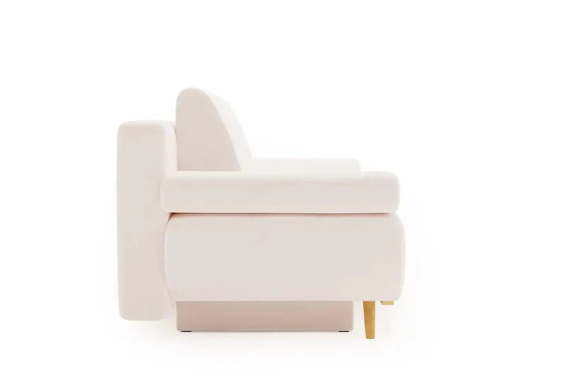 Canapé velours CASANOVA Amaro beige
