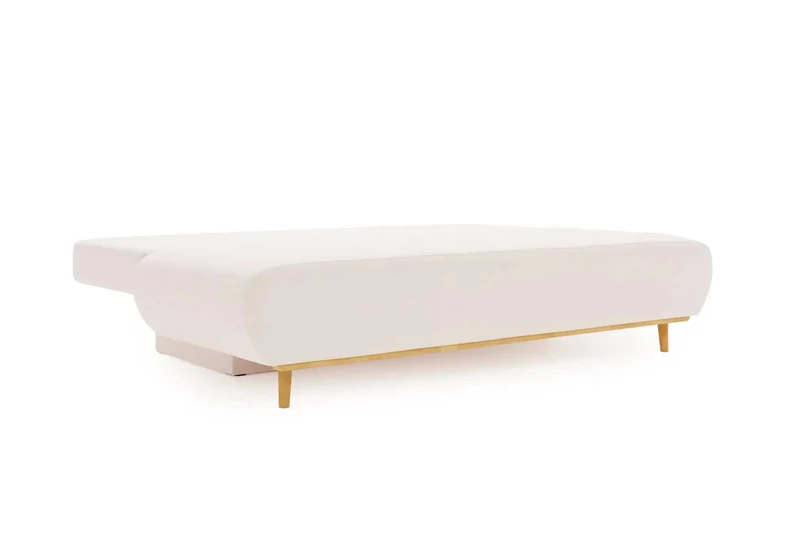 Canapé velours CASANOVA Amaro beige