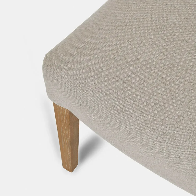 Chaise LOBERON Fulden tissu lin