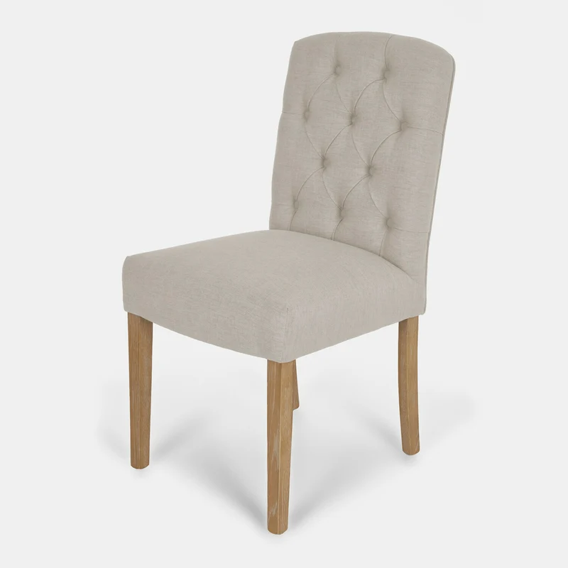 Chaise LOBERON Fulden tissu lin