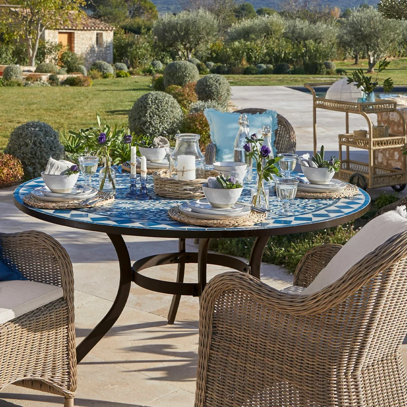 Table LOBERON Jennarton Mosaïque