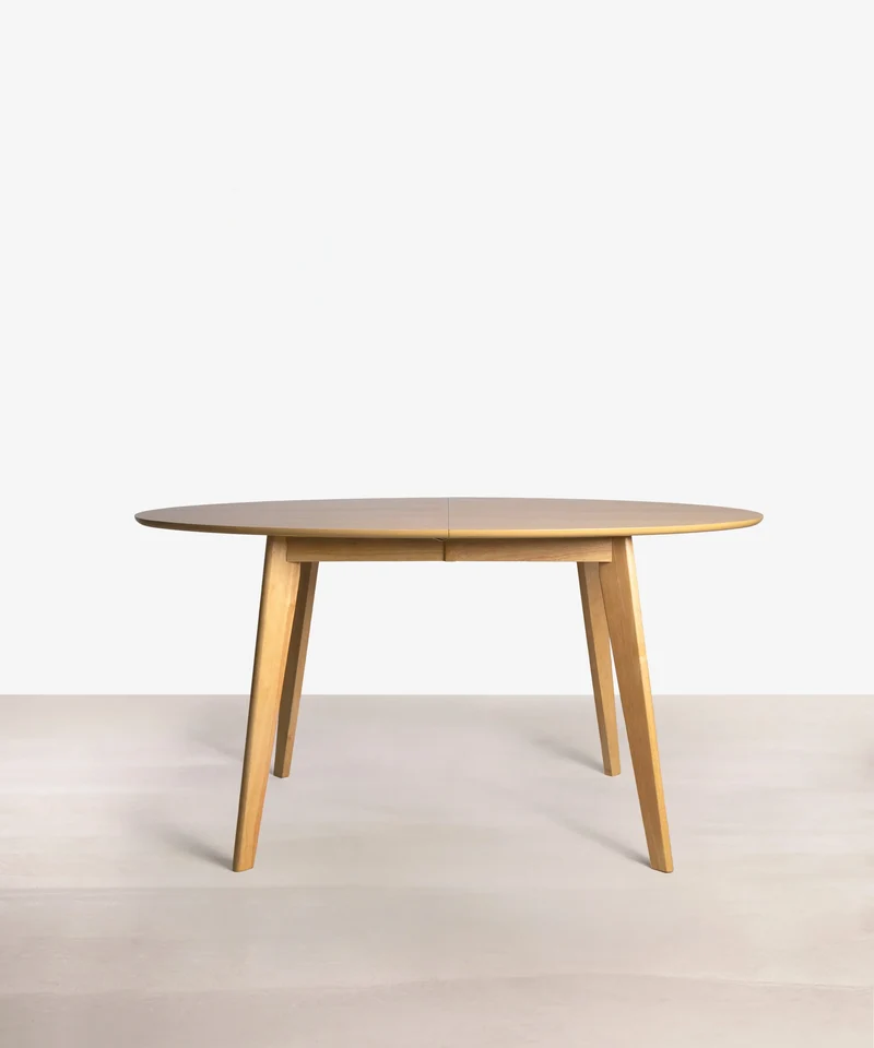 Mesa de Comedor Oval en Madera Extensible Gala (150-200 cm)