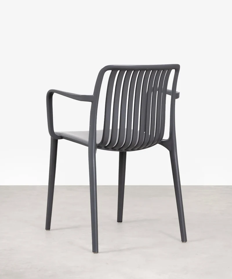 Silla de Polipropileno con Reposabrazos Kora Arms