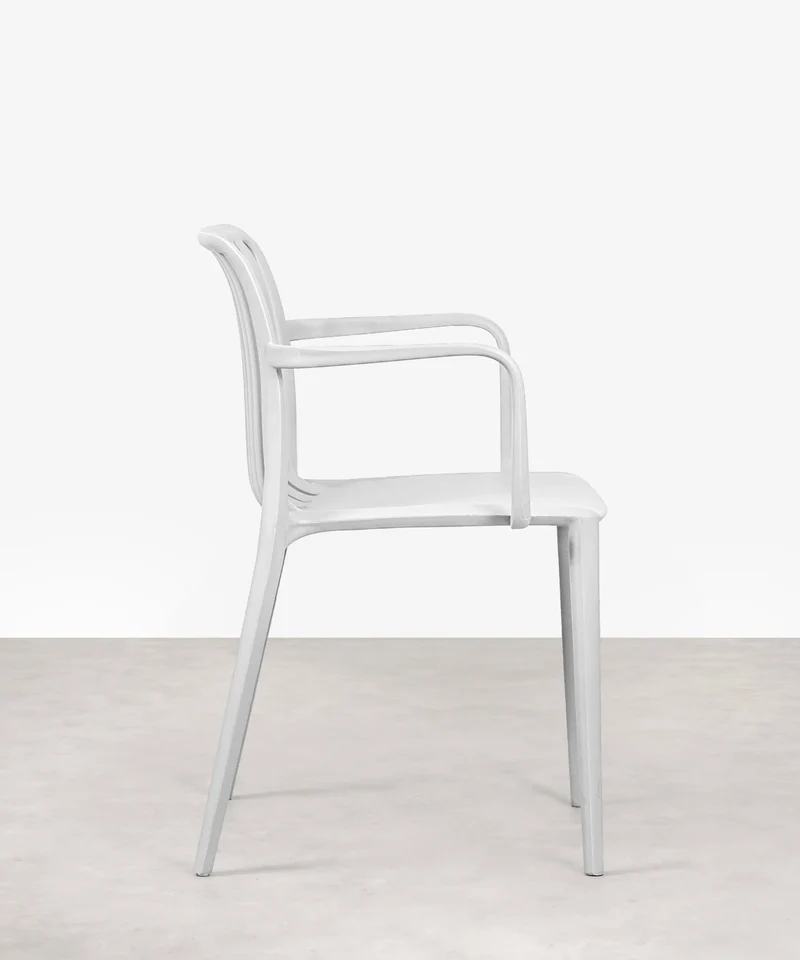 Silla de Polipropileno con Reposabrazos Kora Arms