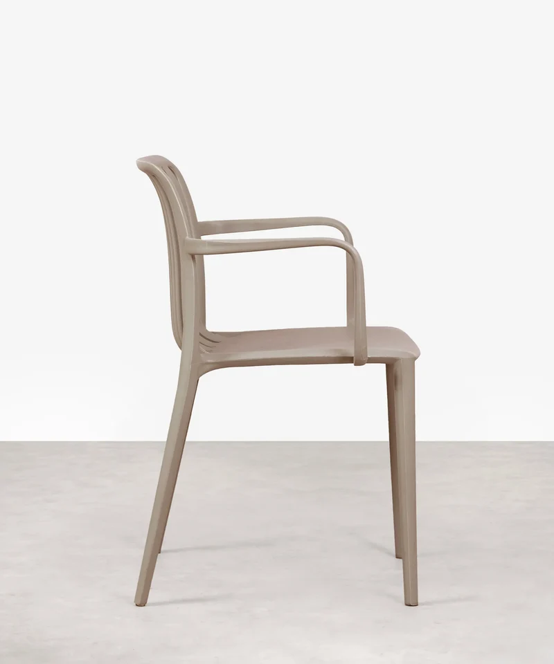 Silla de Polipropileno con Reposabrazos Kora Arms