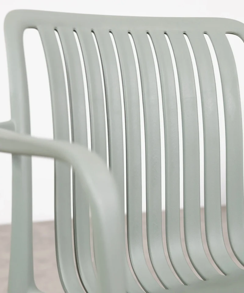 Silla de Polipropileno con Reposabrazos Kora Arms