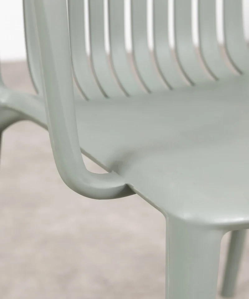Silla de Polipropileno con Reposabrazos Kora Arms