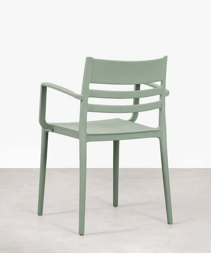 Silla de Polipropileno con Reposabrazos Nina Arms