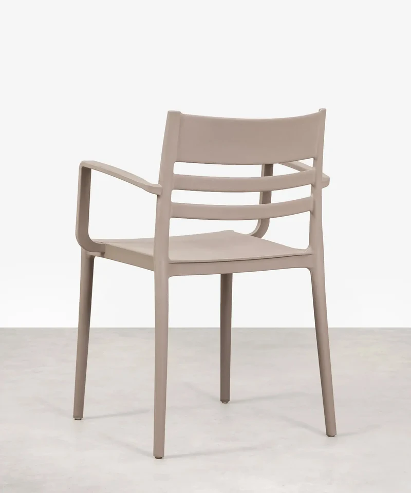 Silla de Polipropileno con Reposabrazos Nina Arms