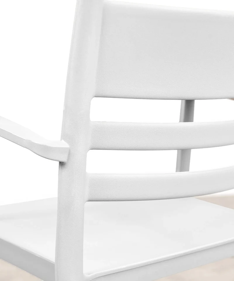 Silla de Polipropileno con Reposabrazos Nina Arms