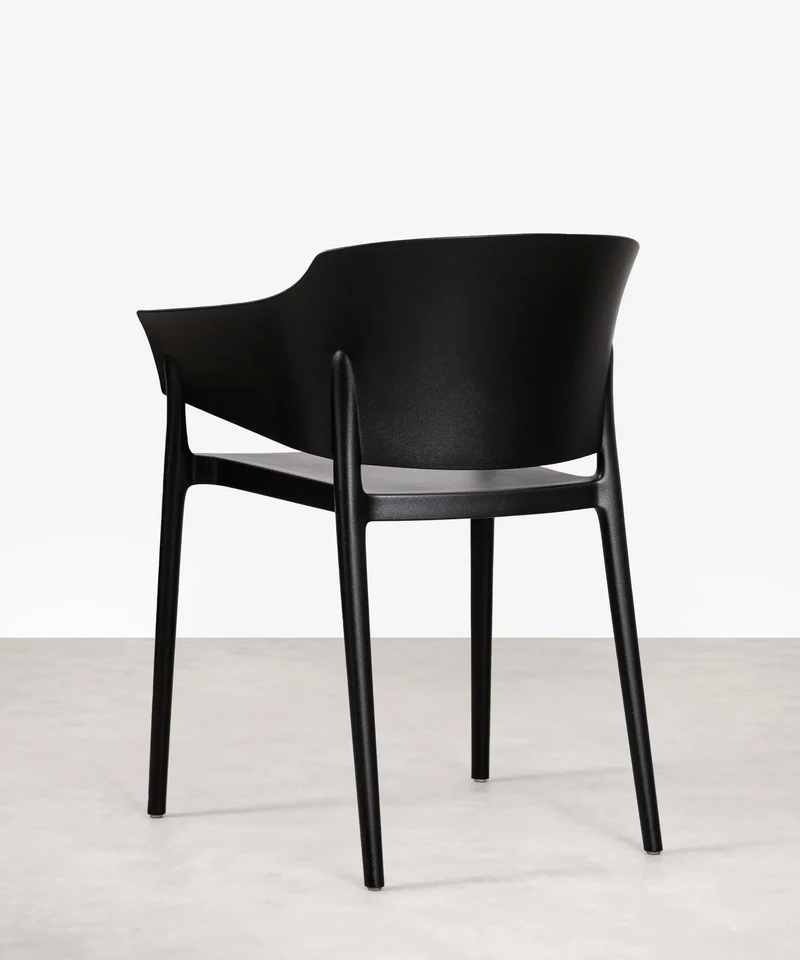 Silla de Polipropileno con Reposabrazos Liam
