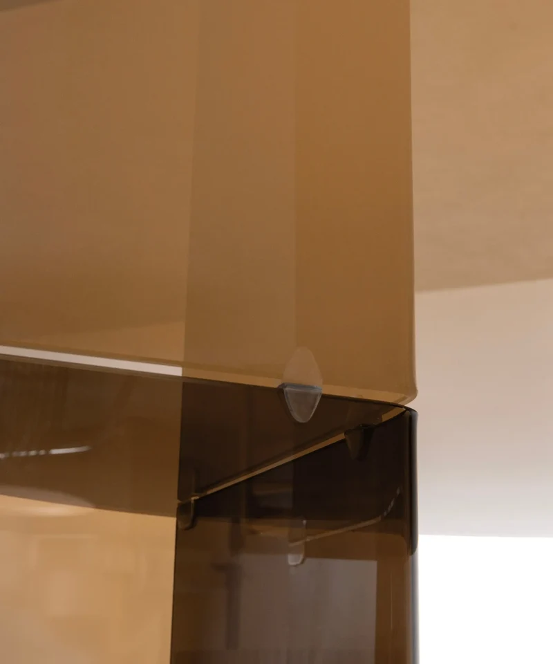 Mesa de Comedor Redonda de Cristal Templado Ona 137 cm