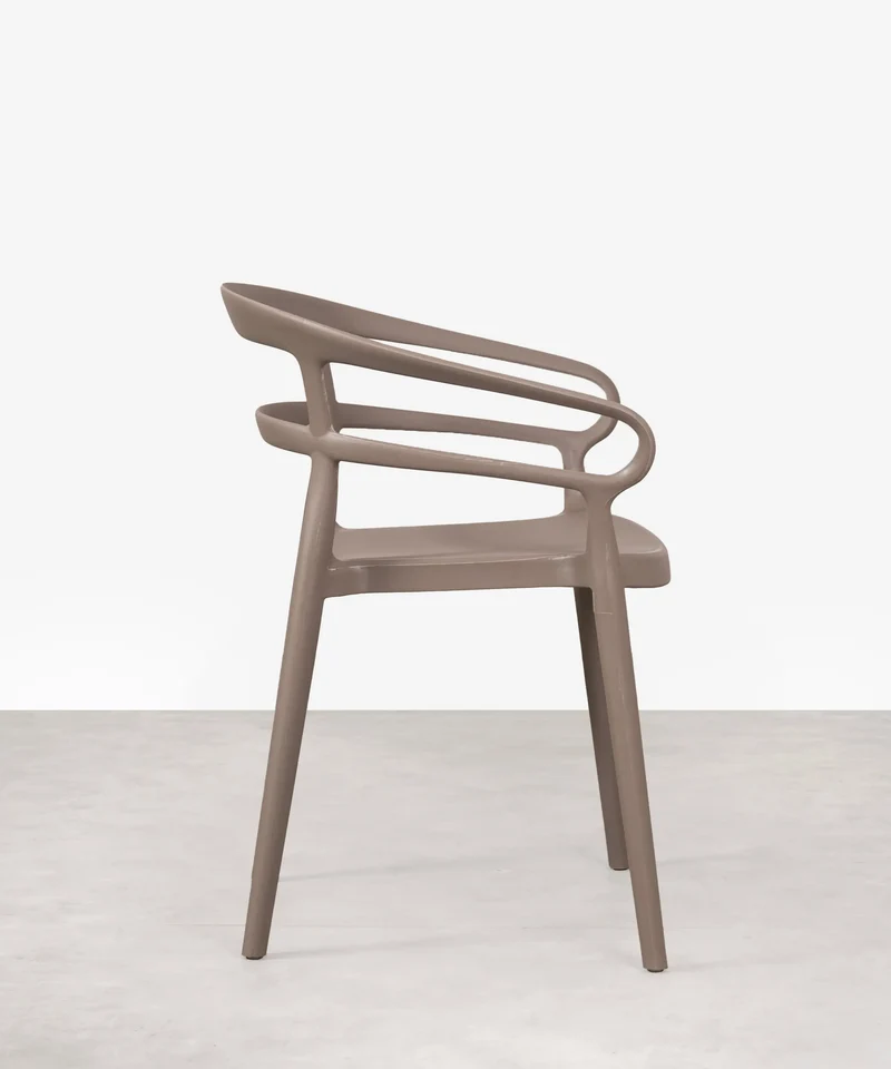Silla de Polipropileno con Reposabrazos Nil