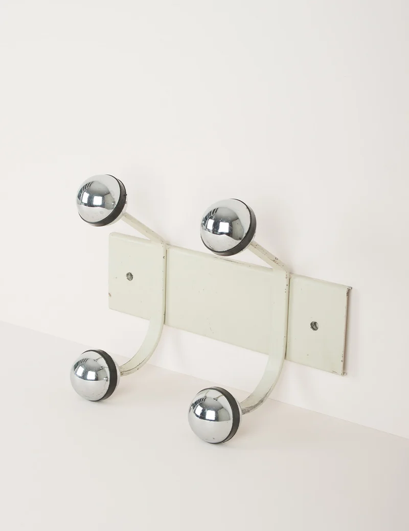Petit porte manteau mural vintage