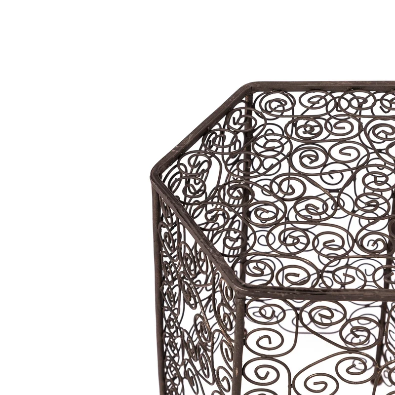 Table d’appoint en fer marocain | Décoration arabe