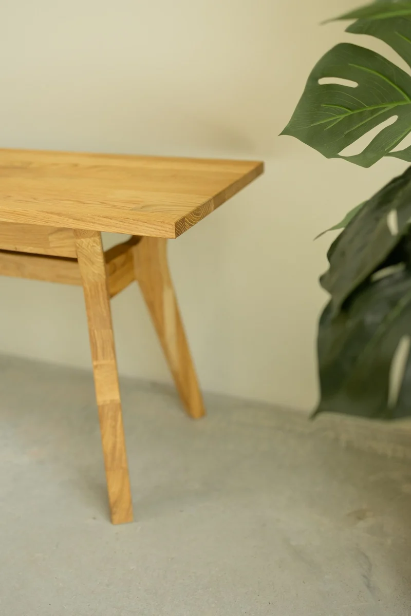 Banc en bois massif de chêne Harold – NordicStory