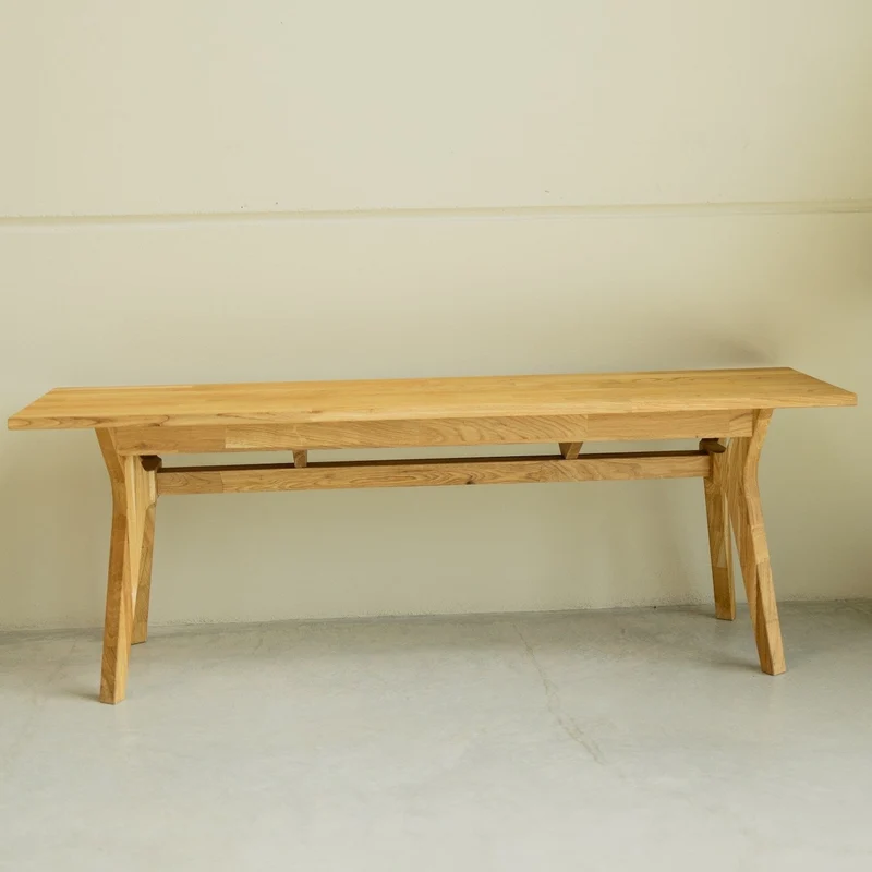Banc en bois massif de chêne Harold – NordicStory