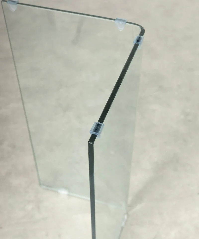 Mesa de Comedor rectangular en Cristal Templado Ottish (180x90 cm)