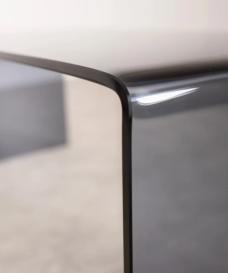 Mesa de Centro Rectangular de Cristal Templado Cheval (100 cm)