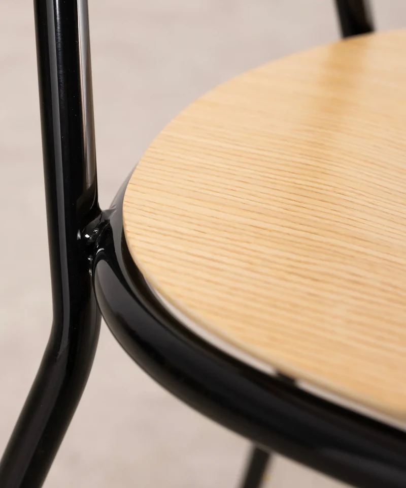 Silla de Madera y Metal Klimt