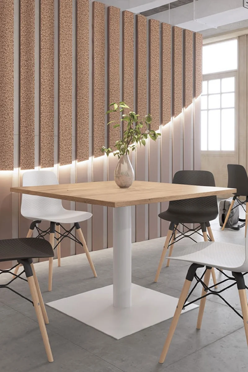 Table de Collectivité Carrée Tempo – Plateau Stratifié