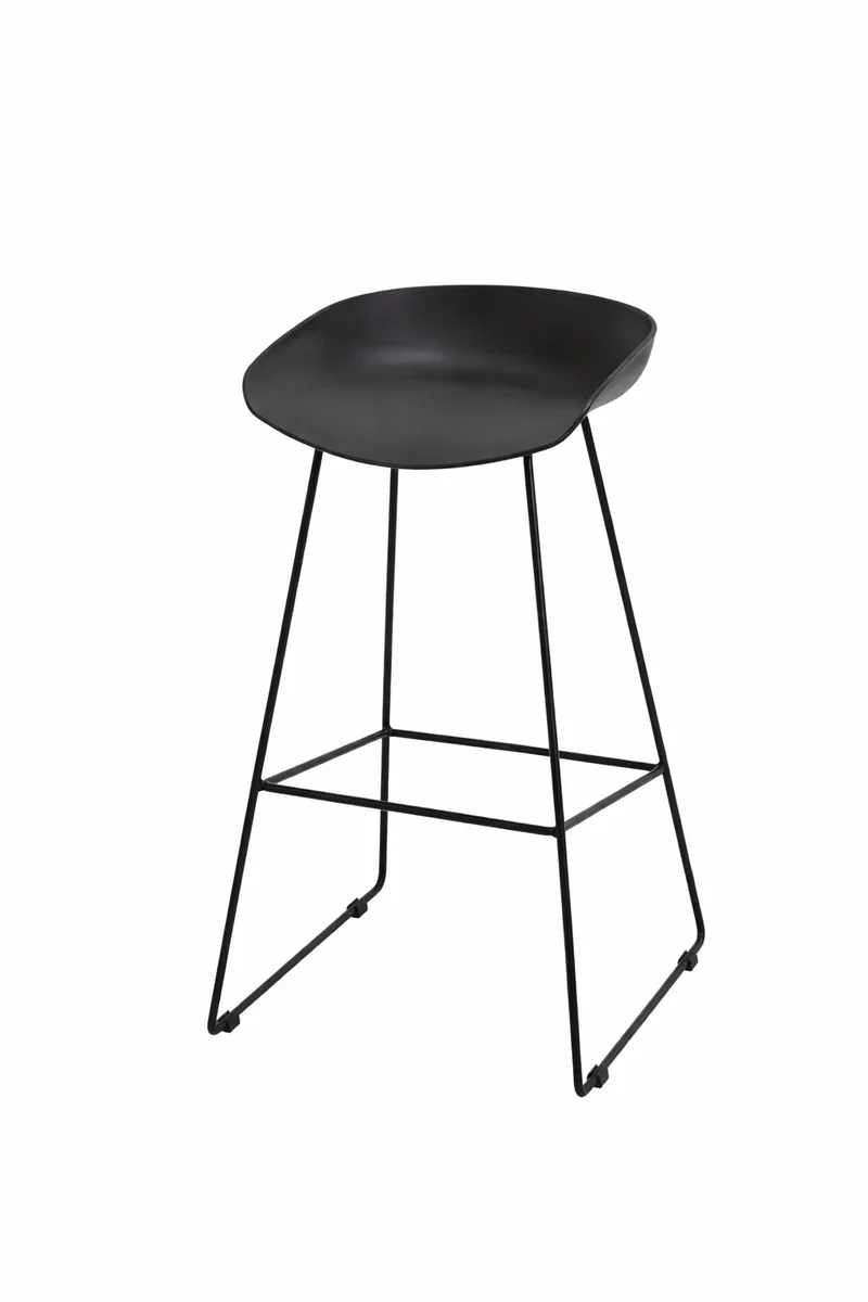 Tabouret Haut Alpa Polypropylène et Métal