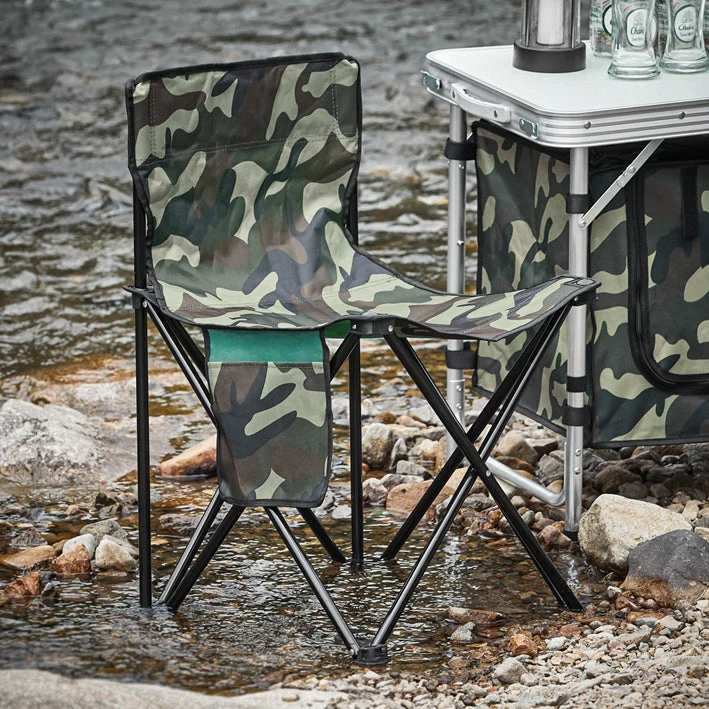 SoBuy FST96-TN Chaise de pêche | Chaise de Camping | Matériel de Camping